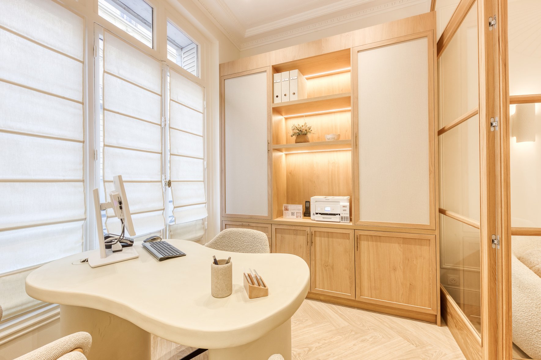 Cabinet Paris 17 - Ivoire